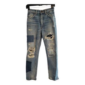MOUSSY Vintage Patched Jeans Size 24
